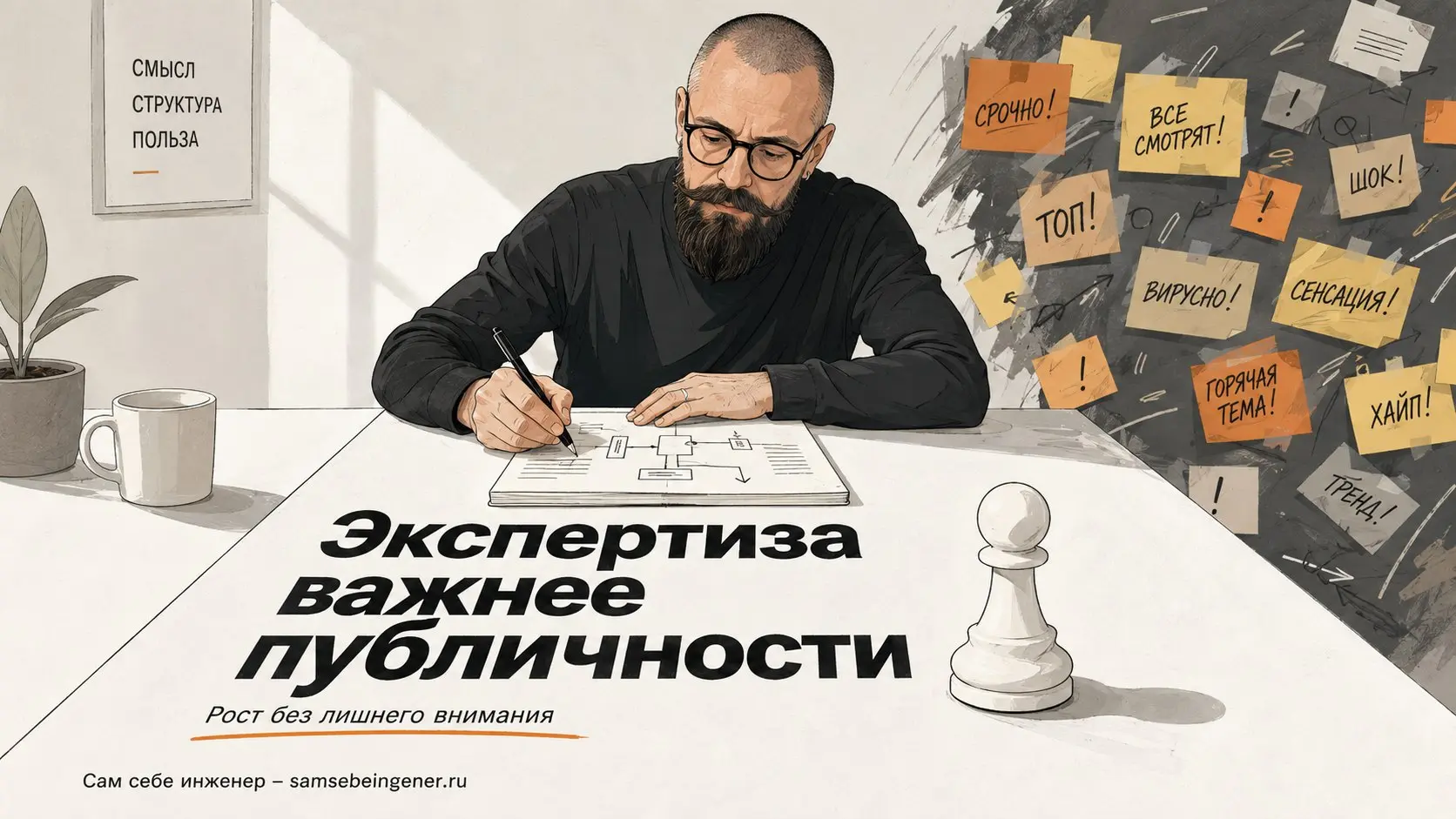Как продвигать личный бренд интроверту, если не хочется постоянно быть в центре внимания?
Личный бренд – это не танцы в коротких роликах, а система трансляции смыслов | Сетка — социальная сеть от hh.ru