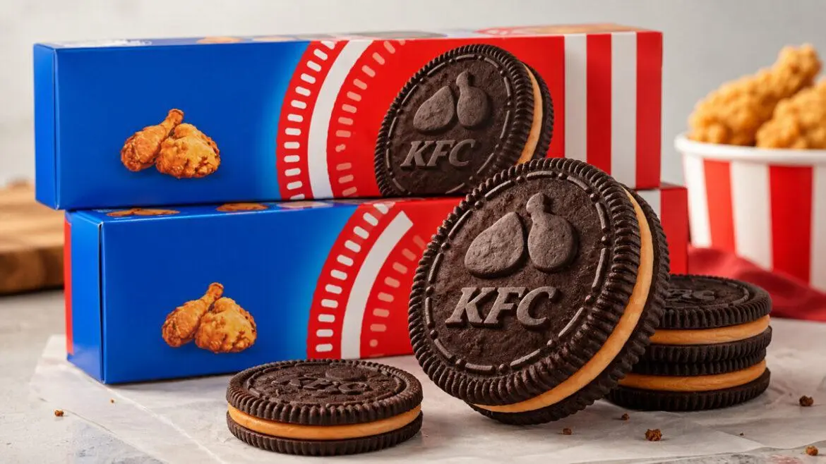 KFC продолжает экспериментировать со странными вкусами. Ранее он уже выпускал мороженое со вкусом подливки.
А теперь он объединился с Oreo, чтобы выпустить лимитированную серию с солёной начинкой | Сетка — социальная сеть от hh.ru