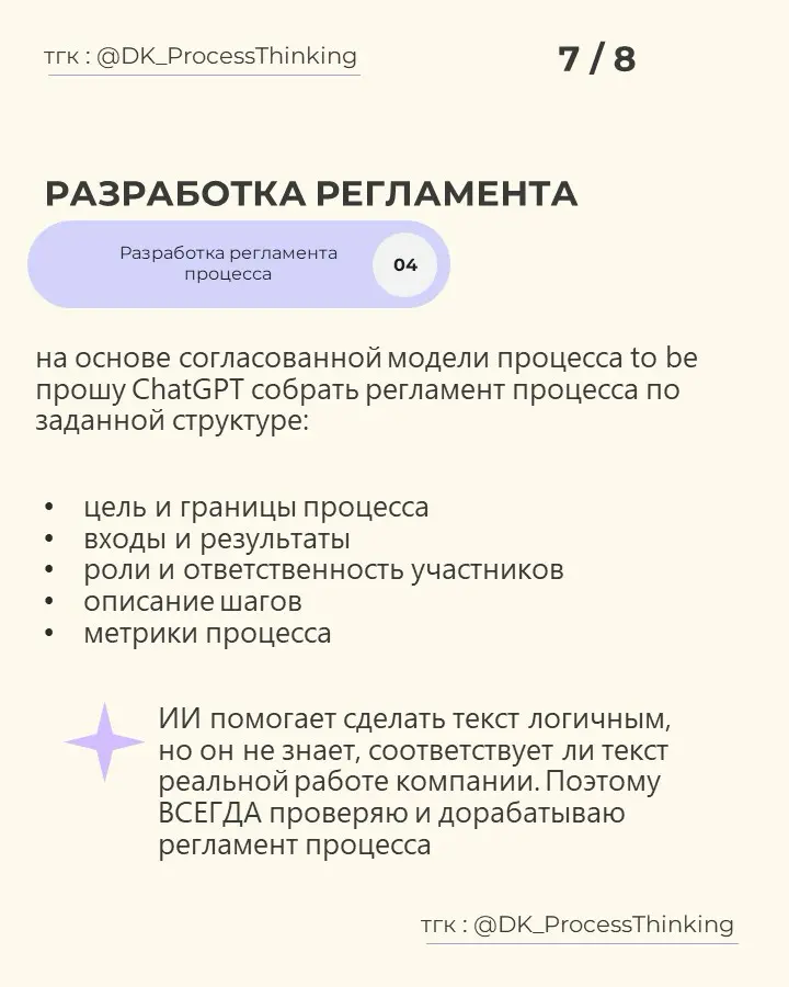 КАК Chat GPT ПОМОГАЕТ МНЕ ПРОЕКТИРОВАТЬ БИЗНЕС-ПРОЦЕССЫ | Сетка — социальная сеть от hh.ru