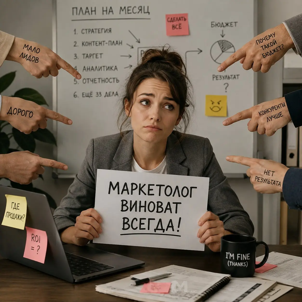 Маркетолог виноват всегда! | Сетка — социальная сеть от hh.ru