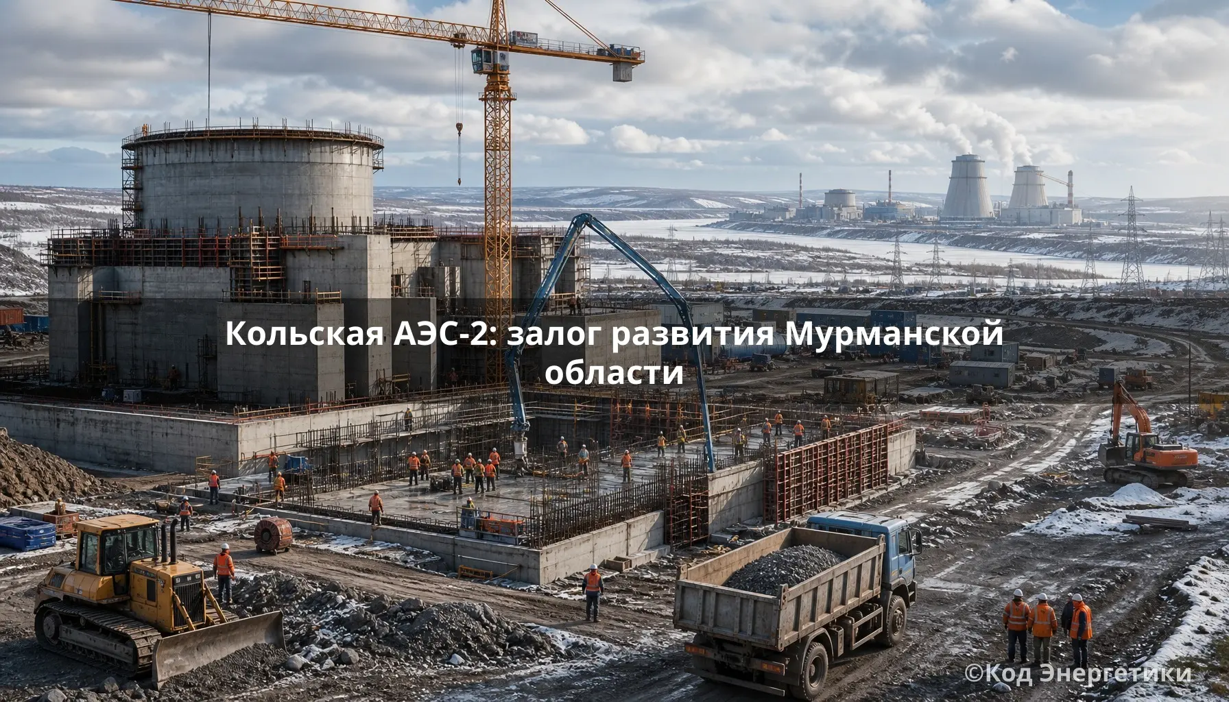 Кольская АЭС-2: залог развития Мурманской области | Сетка — социальная сеть от hh.ru