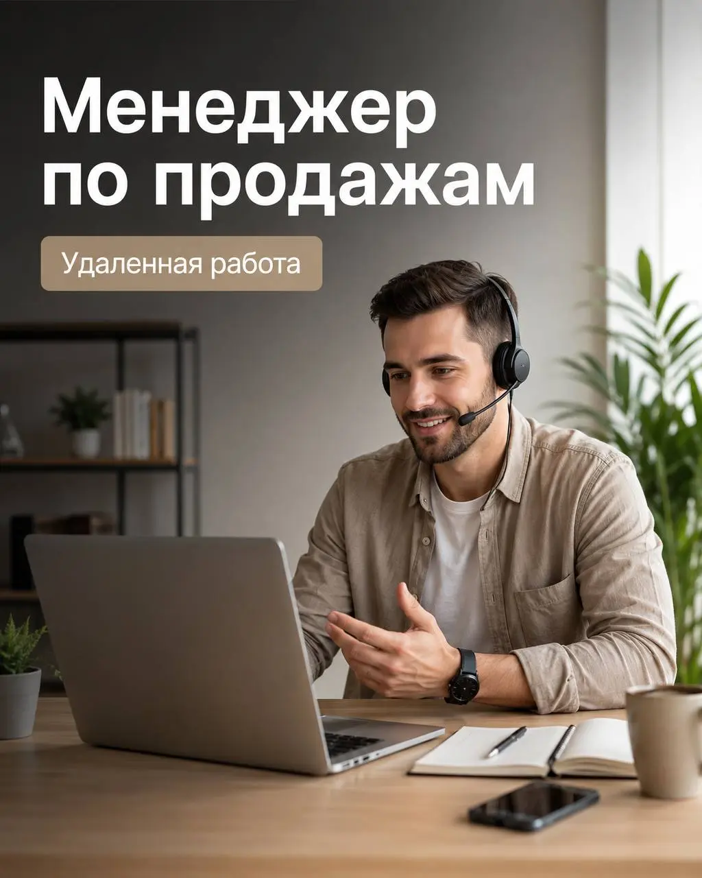 МЕНЕДЖЕР ПО ПРОДАЖАМ
Школа управления персоналом «Компас»
• Москва
• Продажи
• @hrcompassadministator
Полное описание вакансии размещено в Телеграм и Макс | Сетка — социальная сеть от hh.ru
