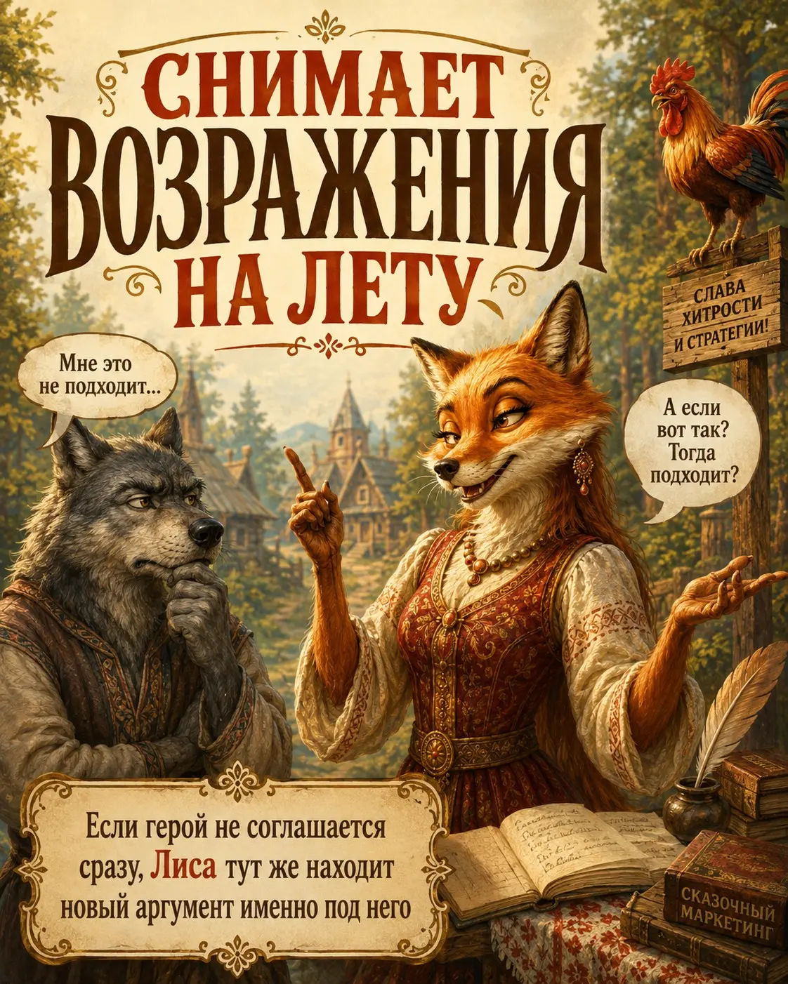 Кто лучший маркетолог в русских народных сказках | Сетка — социальная сеть от hh.ru