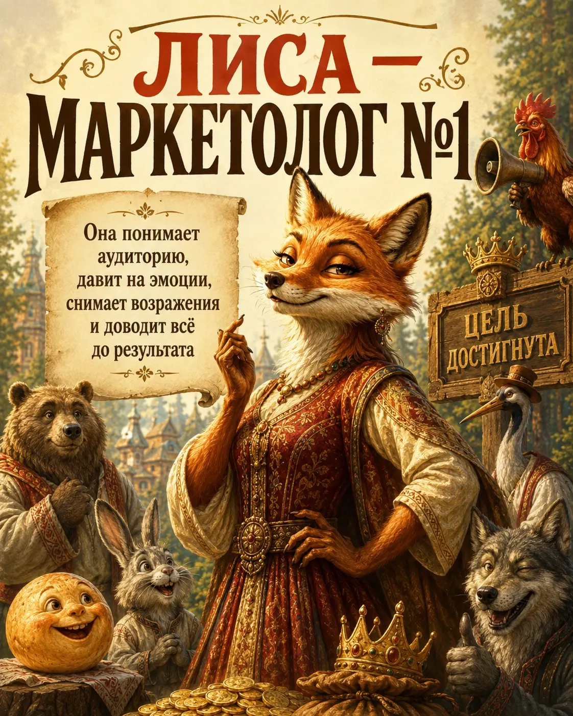 Кто лучший маркетолог в русских народных сказках | Сетка — социальная сеть от hh.ru