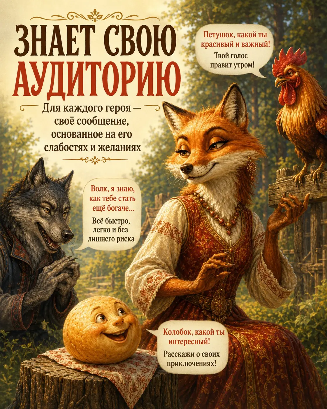 Кто лучший маркетолог в русских народных сказках | Сетка — социальная сеть от hh.ru
