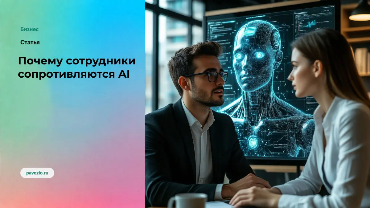 Почему сотрудники сопротивляются AI | Сетка — социальная сеть от hh.ru