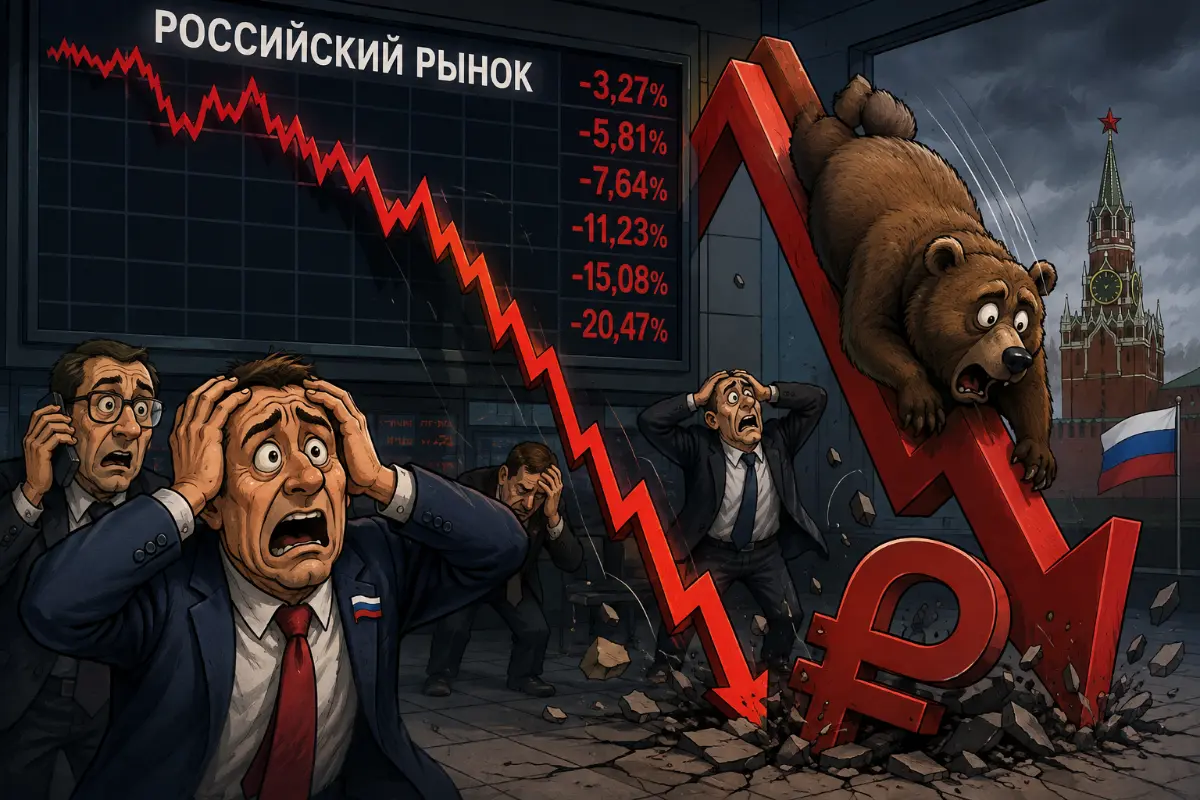 В ближайшие дни я ожидаю большое падение российского рынка. | Сетка — социальная сеть от hh.ru