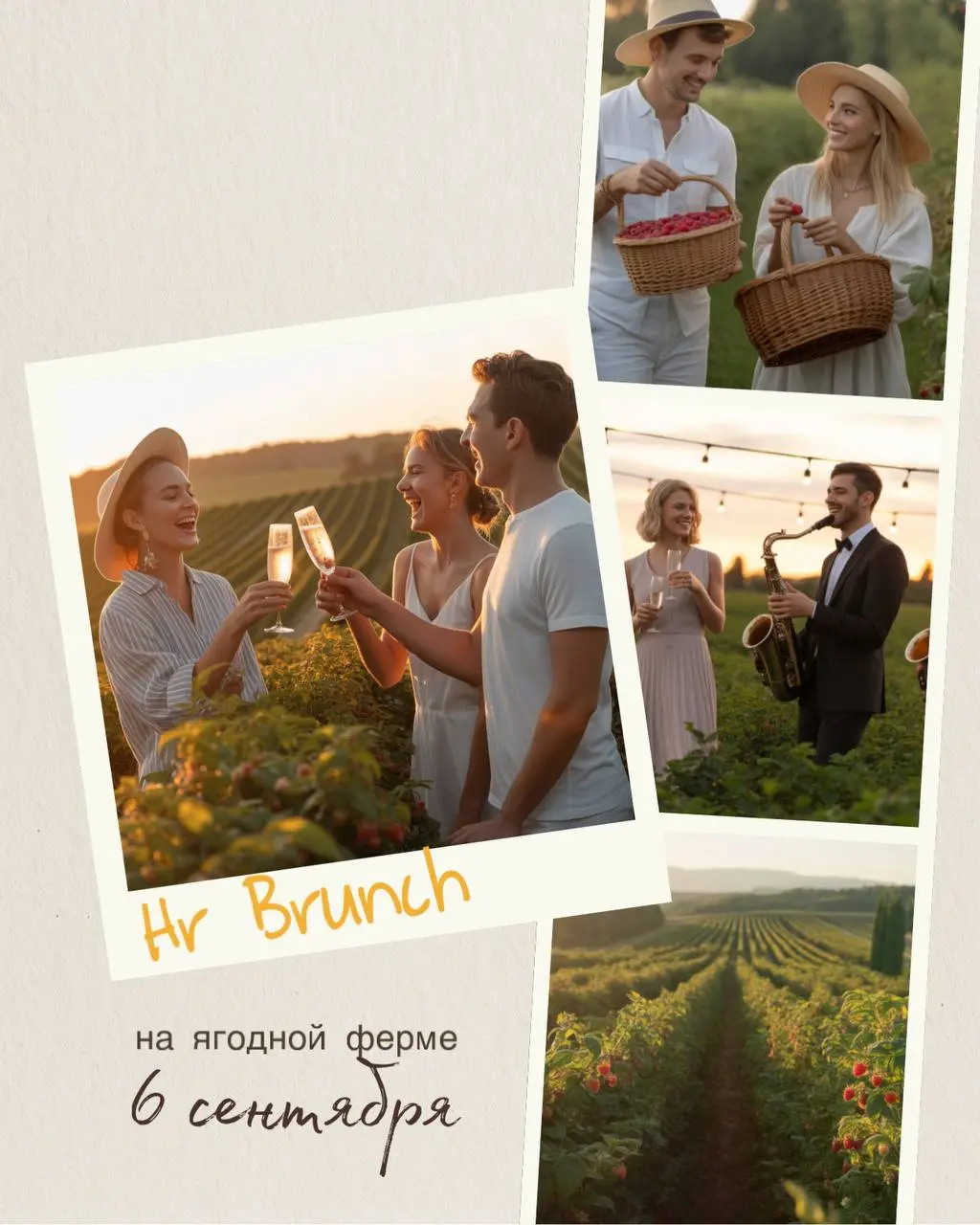 Мы готовы рассказать, где пройдет следующий HR Brunch. 🌿
После солнечной Италии мы решили сделать что-то совершенно другое.
Представьте…
🌾 Ферма за городом.
🚐 Трансфер туда и обратно | Сетка — социальная сеть от hh.ru