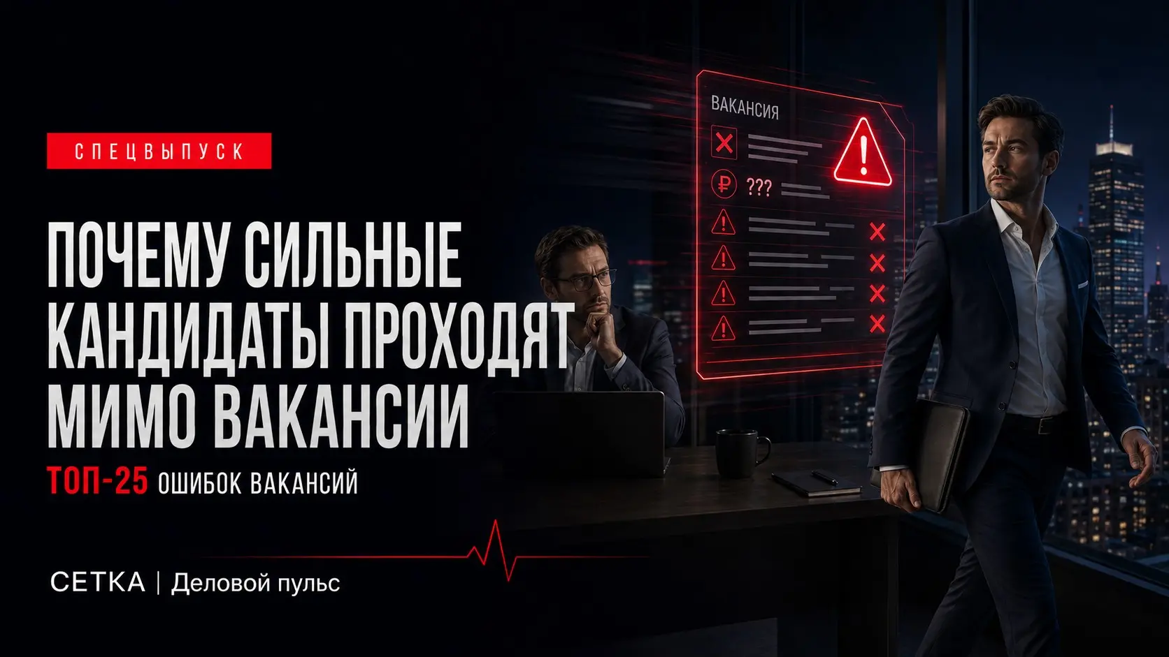 Когда вакансия ищет целый отдел | Сетка — социальная сеть от hh.ru