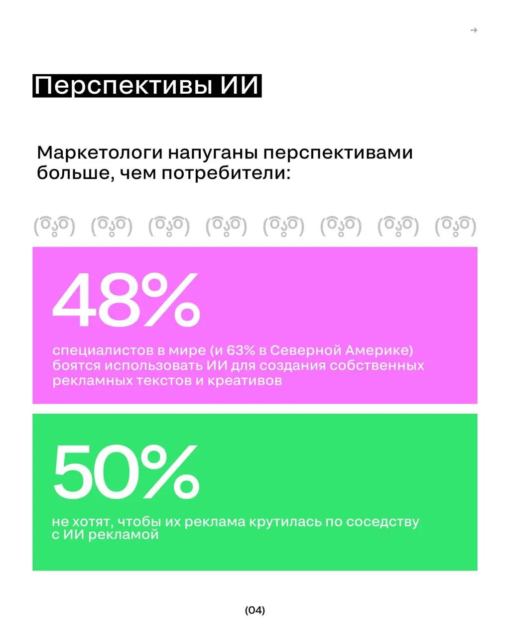Если AI-реклама выглядит дорого, вам важно, кто её сделал? Смотрим свежее исследование*
Посмотрели большой отчёт DoubleVerify с инсайтом от WARC | Сетка — социальная сеть от hh.ru