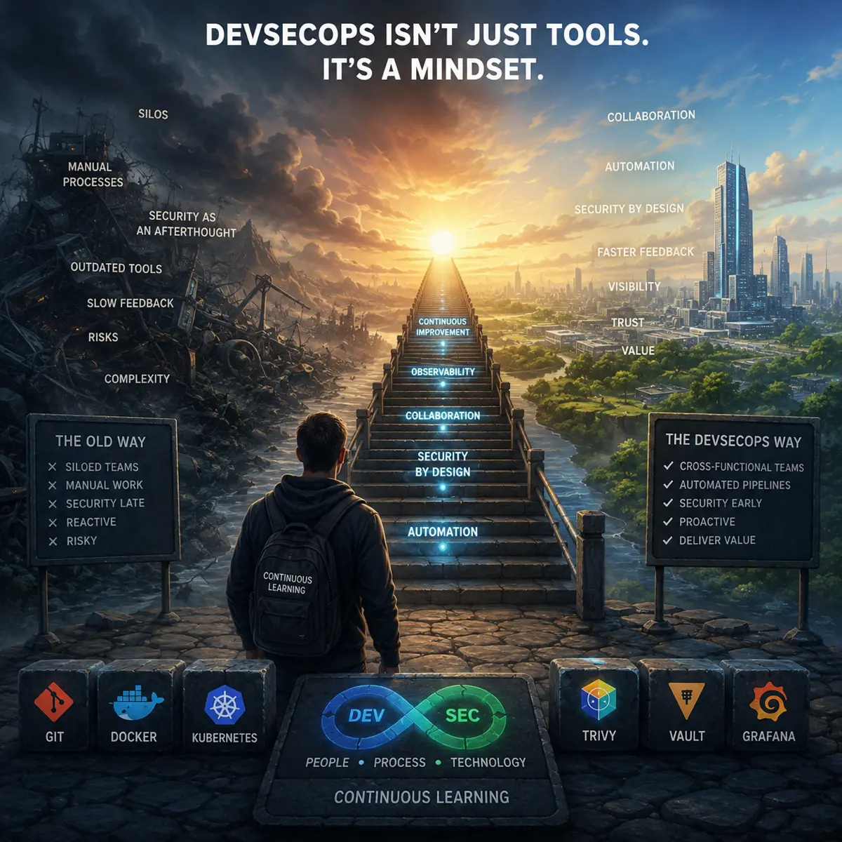 The biggest shift in my DevSecOps journey wasn’t learning a new tool. It was learning how everything connects.
Over the past few months I’ve been building a practical DevSecOps platform | Сетка — социальная сеть от hh.ru