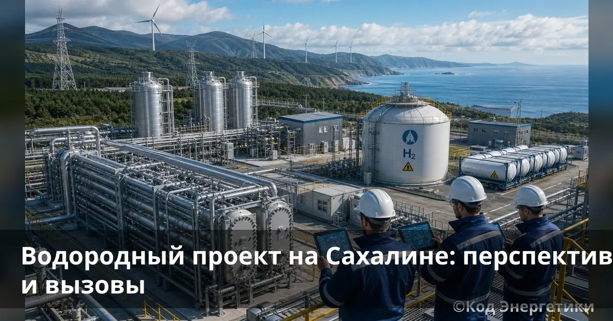 Водородный проект на Сахалине: перспективы и вызовы | Сетка — социальная сеть от hh.ru