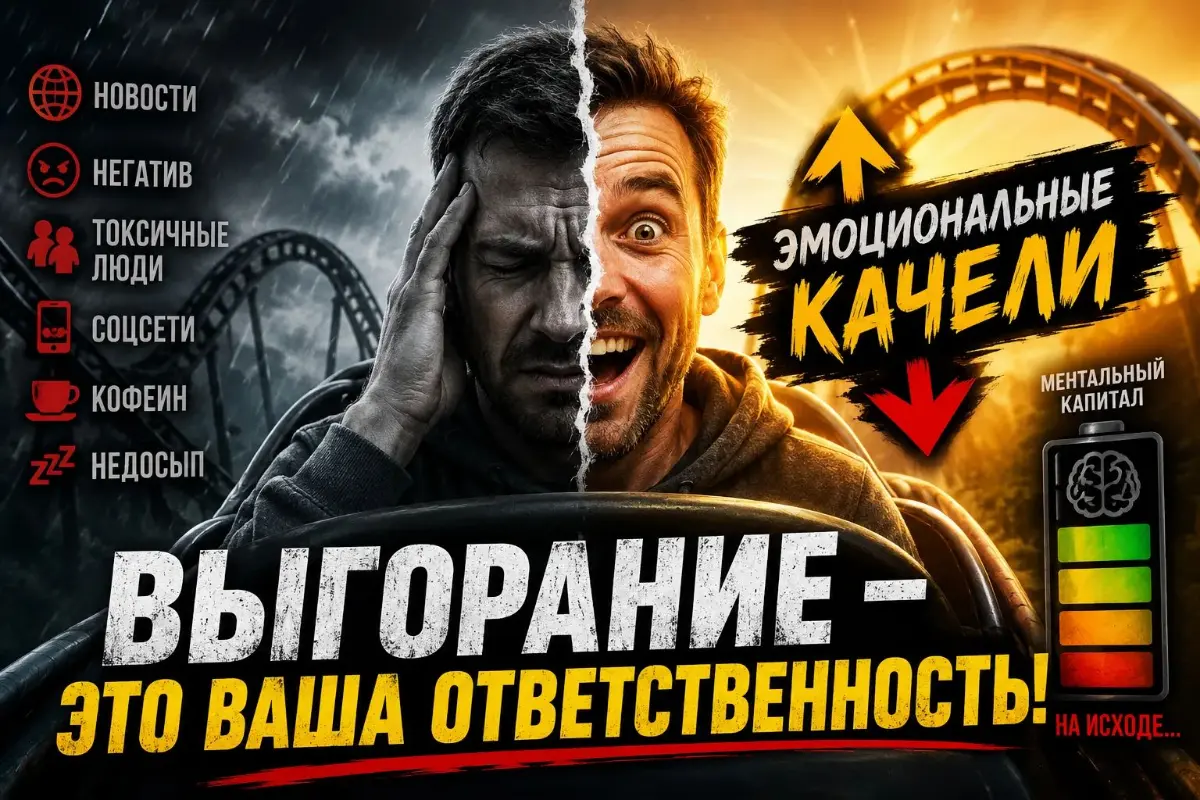 Выгорание - это ваша ответственность! | Сетка — социальная сеть от hh.ru