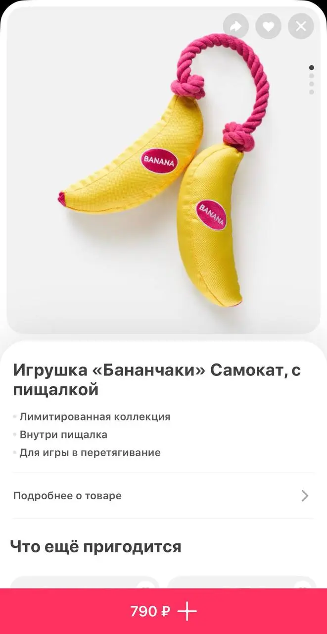 В Самокате появились игрушки для питомцев в виде настоящих продуктов | Сетка — социальная сеть от hh.ru