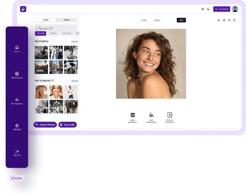 📸УЛУШАЕМ ФОТКИ С НОКИИ
Face26 — это браузерный апскейлер, король реставрации, который вытаскивает детали из пиксельной мазни, сохраняя оригинальную суть кадра 🖼 | Сетка — социальная сеть от hh.ru