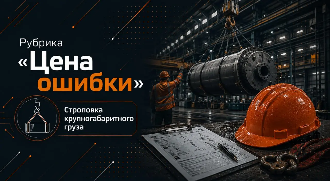 📱 Рубрика «Цена ошибки»: строповка крупногабаритного груза
12 июля 2026 года при выполнении погрузо-разгрузочных работ с применением грузоподъёмного механизма - крана с напольным управлением, пострада... | Сетка — социальная сеть от hh.ru