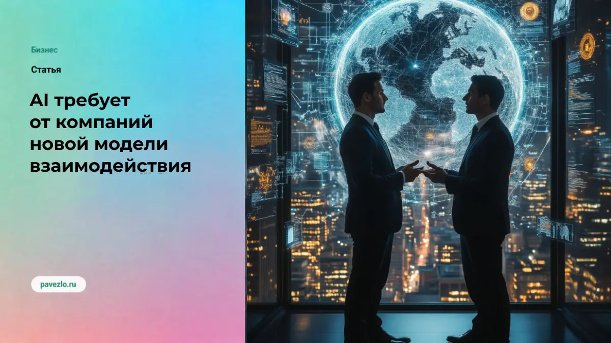 AI требует новой модели взаимодействия между бизнесом и IT | Сетка — социальная сеть от hh.ru