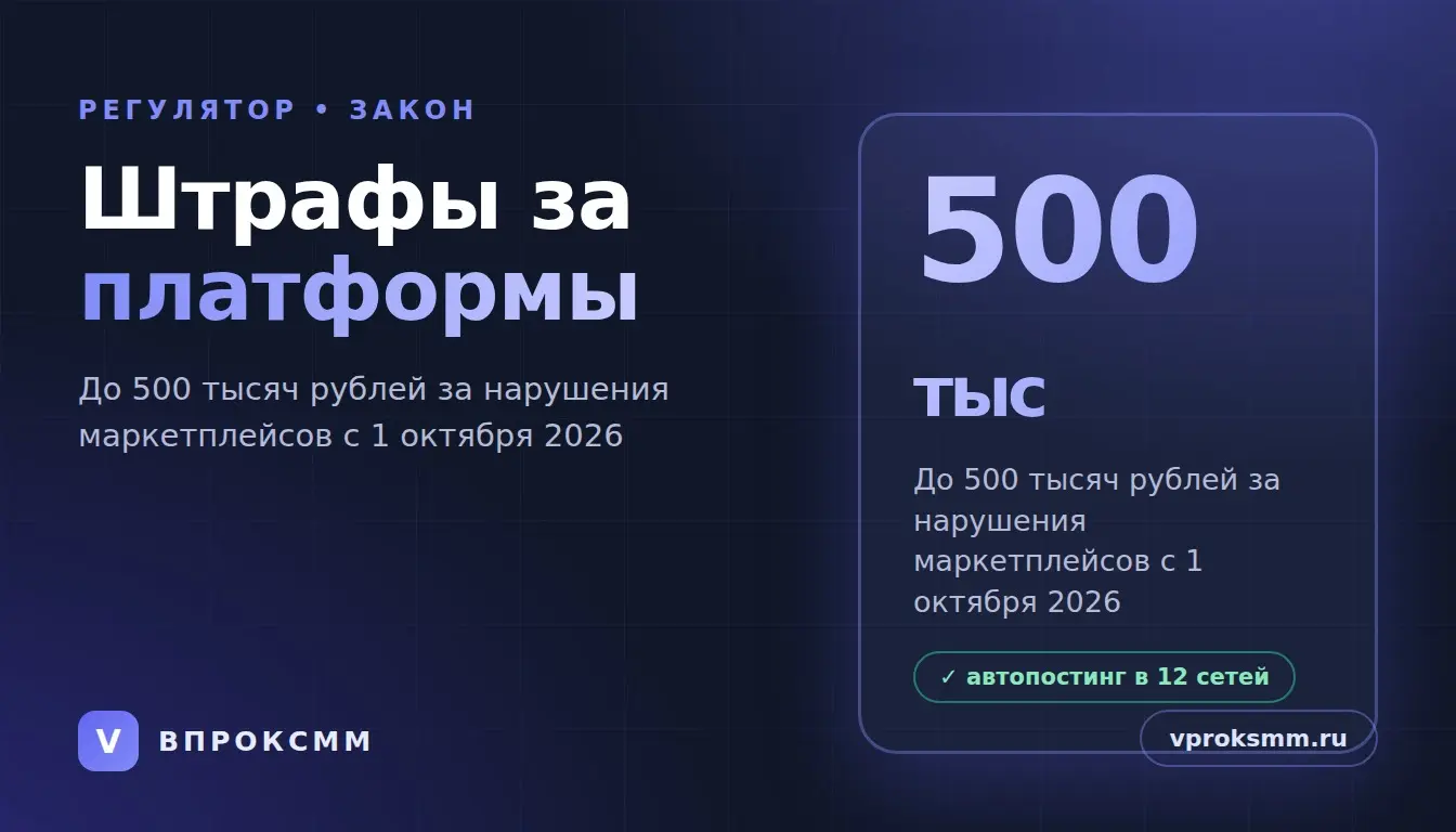 500 тысяч штрафа маркетплейсам: урок для вашего бизнеса | Сетка — социальная сеть от hh.ru