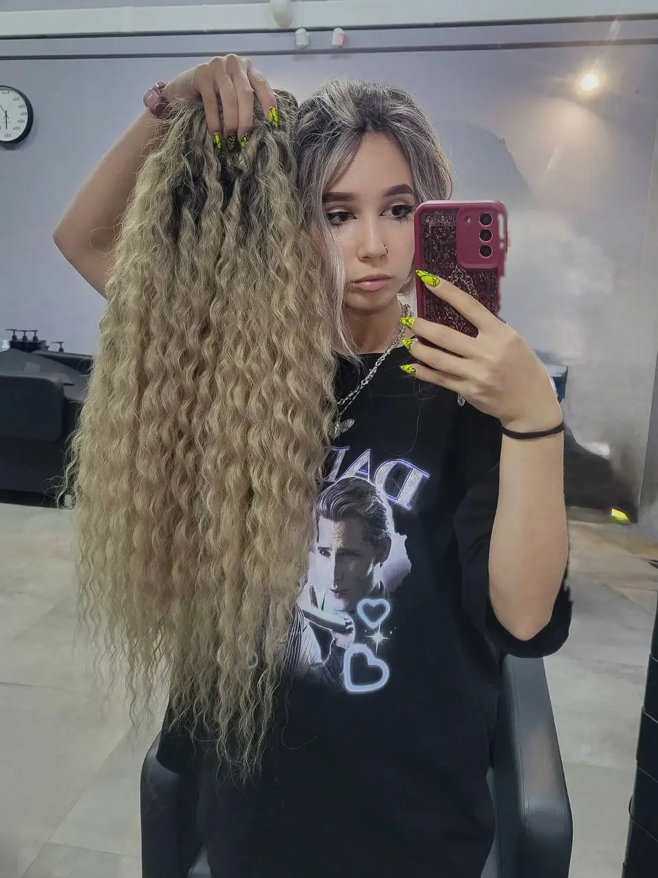Стоимость 9800₽
Скидка -15% за отзыв✨
Вес 300 г, количество 54 шт, 70 см
Вплетение у нас — у Насти 2500, у Василисы 5000, у Алины 7000, у Лидии 9000🥰
#дредокудри@osikavolosVL | Сетка — социальная сеть от hh.ru