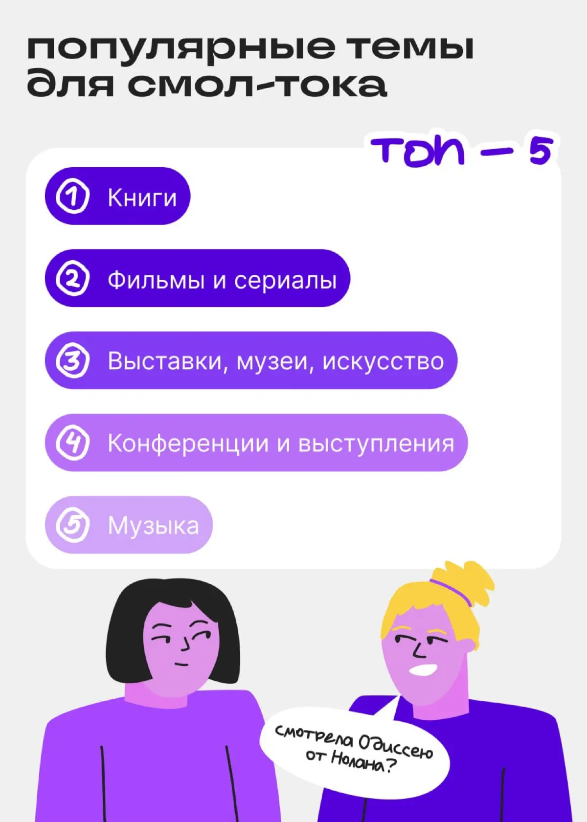 Смол-ток это самый простой инструмент для нетворка | Сетка — социальная сеть от hh.ru