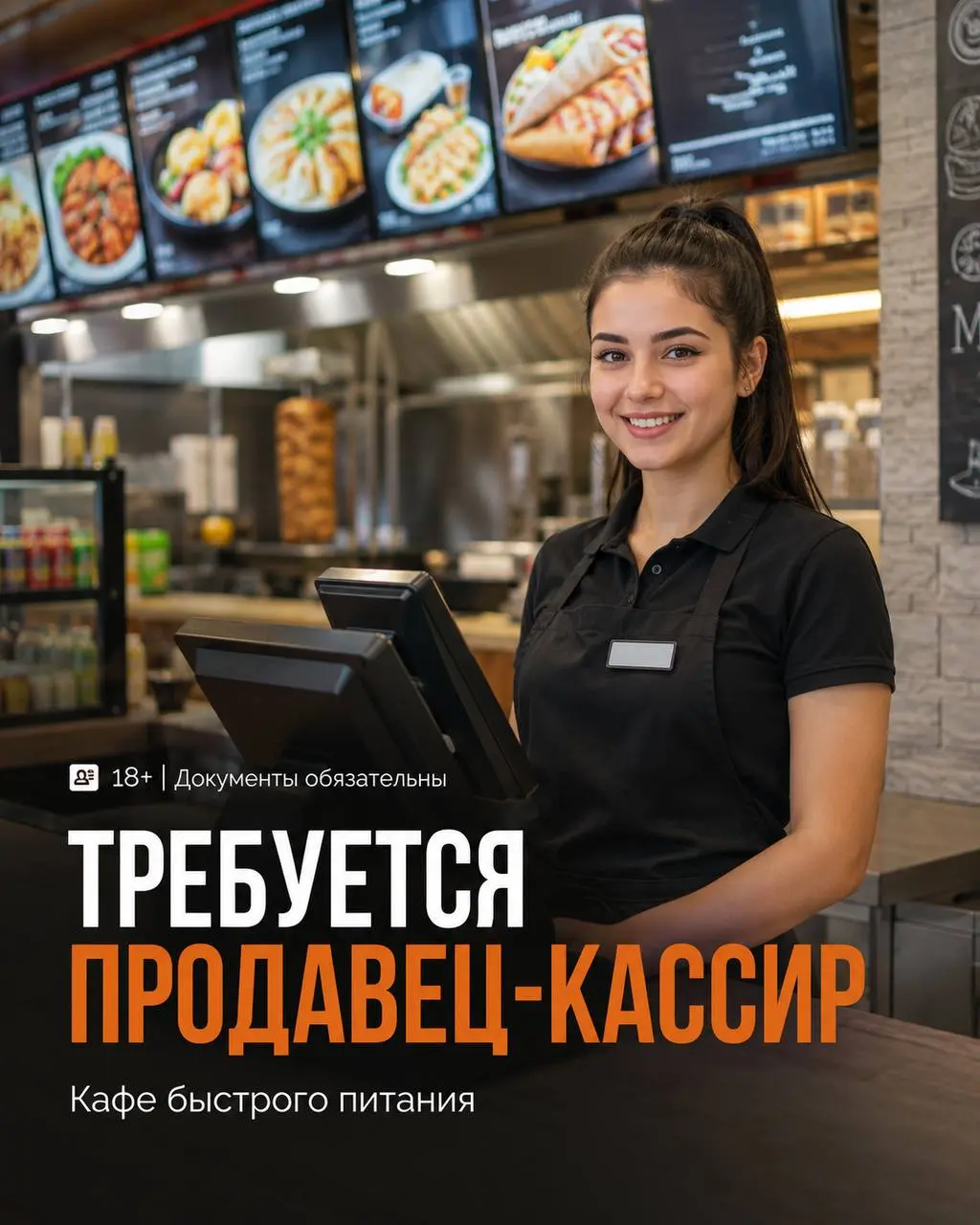 ПРОДАВЕЦ-КАССИР
От 5 000₽/смена
Мангал холл
• Москва, Большая Спасская 8ст1а
• Рестораны/Кафе
• +79880078675
Полное описание вакансии размещено в Телеграм и Макс | Сетка — социальная сеть от hh.ru