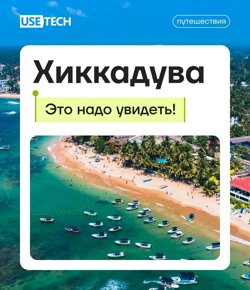 Сегодня мысленно отправляемся в Хиккадуву, Шри-Ланка 🌴
Океан, свежий кокос и возможность поймать не только дзен, но ещё и волны — если вам нравится сёрфинг | Сетка — социальная сеть от hh.ru