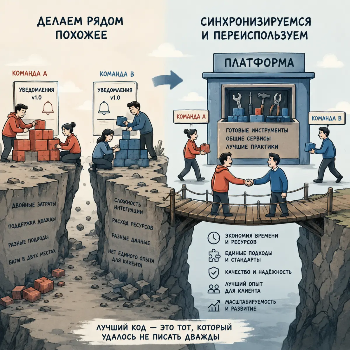♥️Самая дорогая разработка — это не новая... | Сетка — социальная сеть от hh.ru