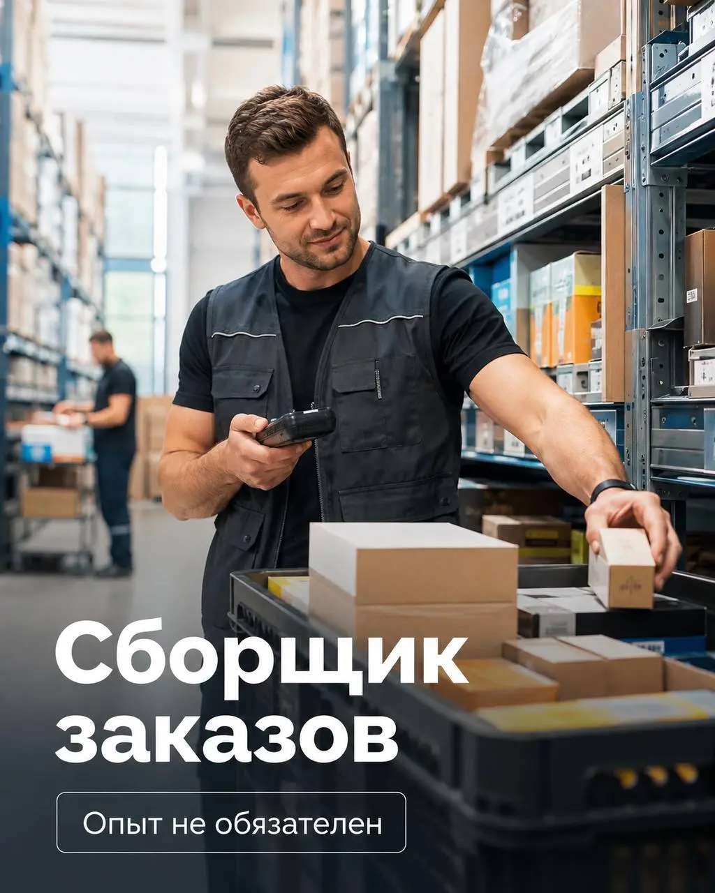 СБОРЩИК ЗАКАЗОВ
От 4 000₽/смена
Прямой работодатель
• Москва, м. Нижегородская, 2-я Фрезерная ул., д. 14, стр. 1Б
• Логистика
• +79037660372
Полное описание вакансии размещено в Телеграм и Макс | Сетка — социальная сеть от hh.ru