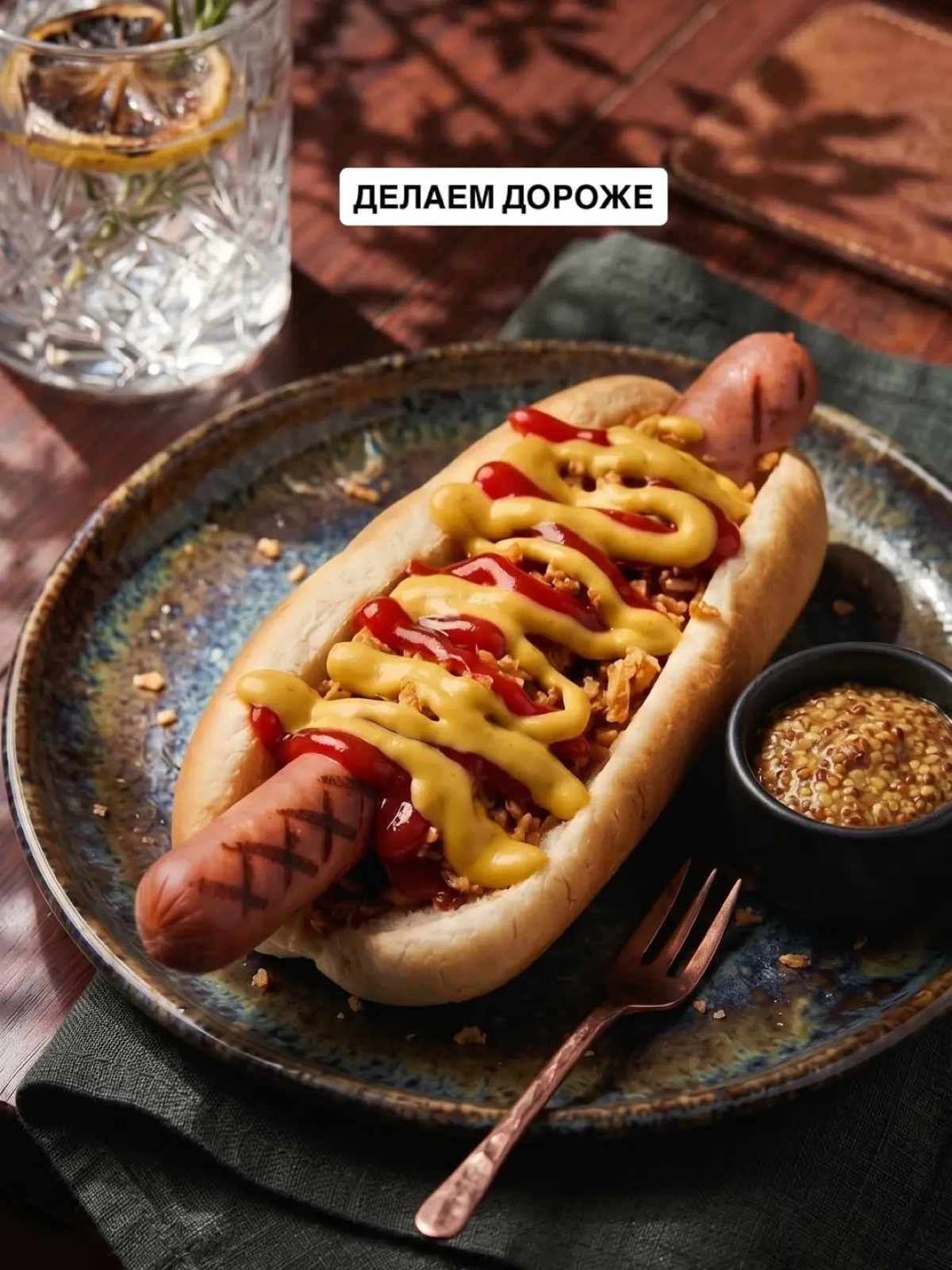 Возможности AI на примере хот-дога, который я купила в Серфе 😁
P.S. хот-дог был вкусный 🤤 | Сетка — социальная сеть от hh.ru