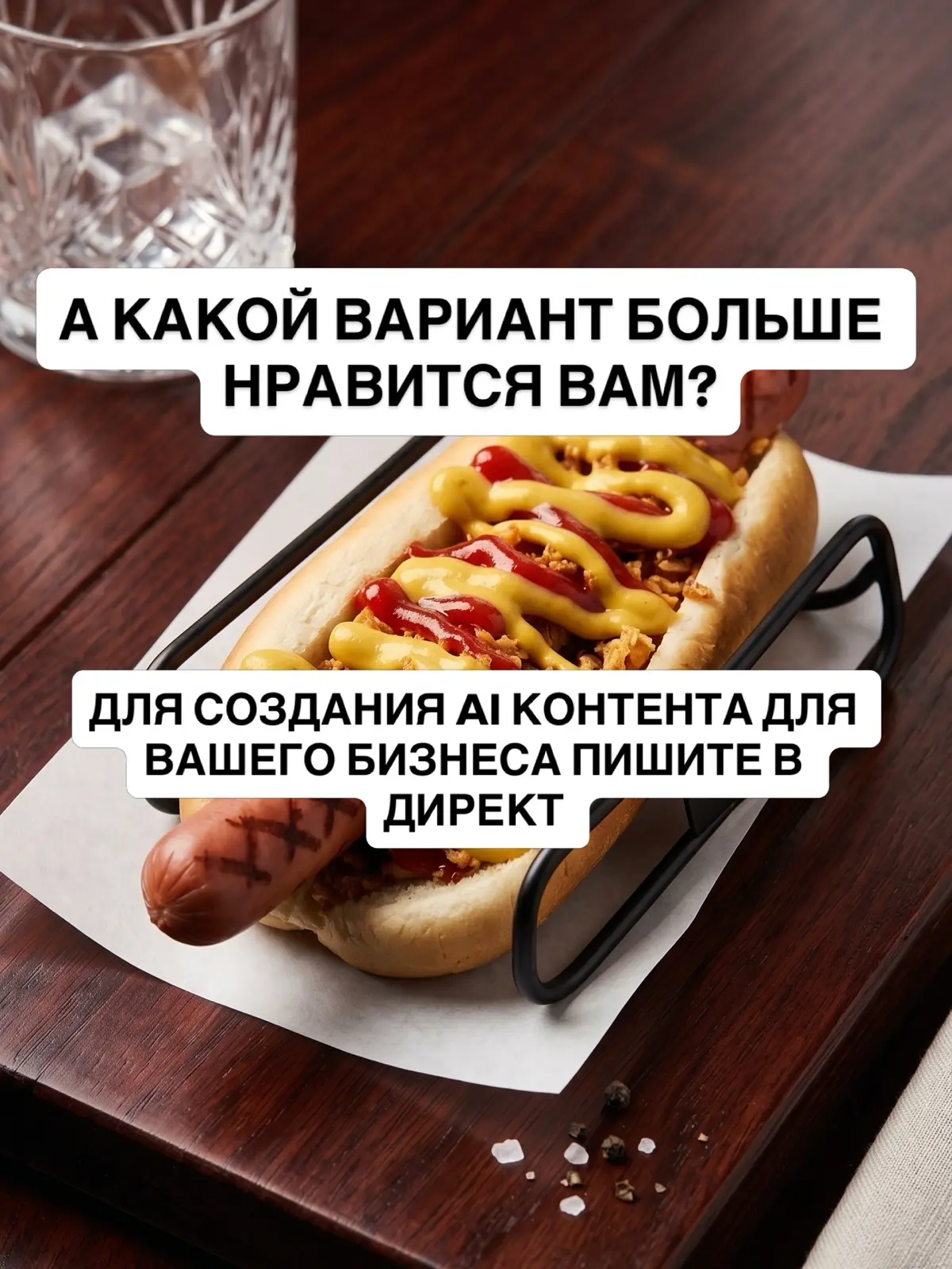 Возможности AI на примере хот-дога, который я купила в Серфе 😁
P.S. хот-дог был вкусный 🤤 | Сетка — социальная сеть от hh.ru