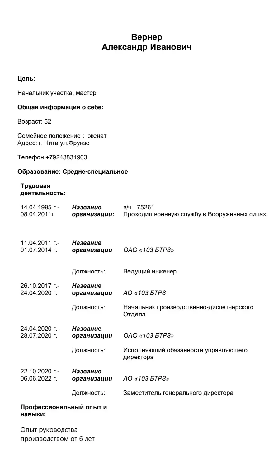 Анастасия Вернер