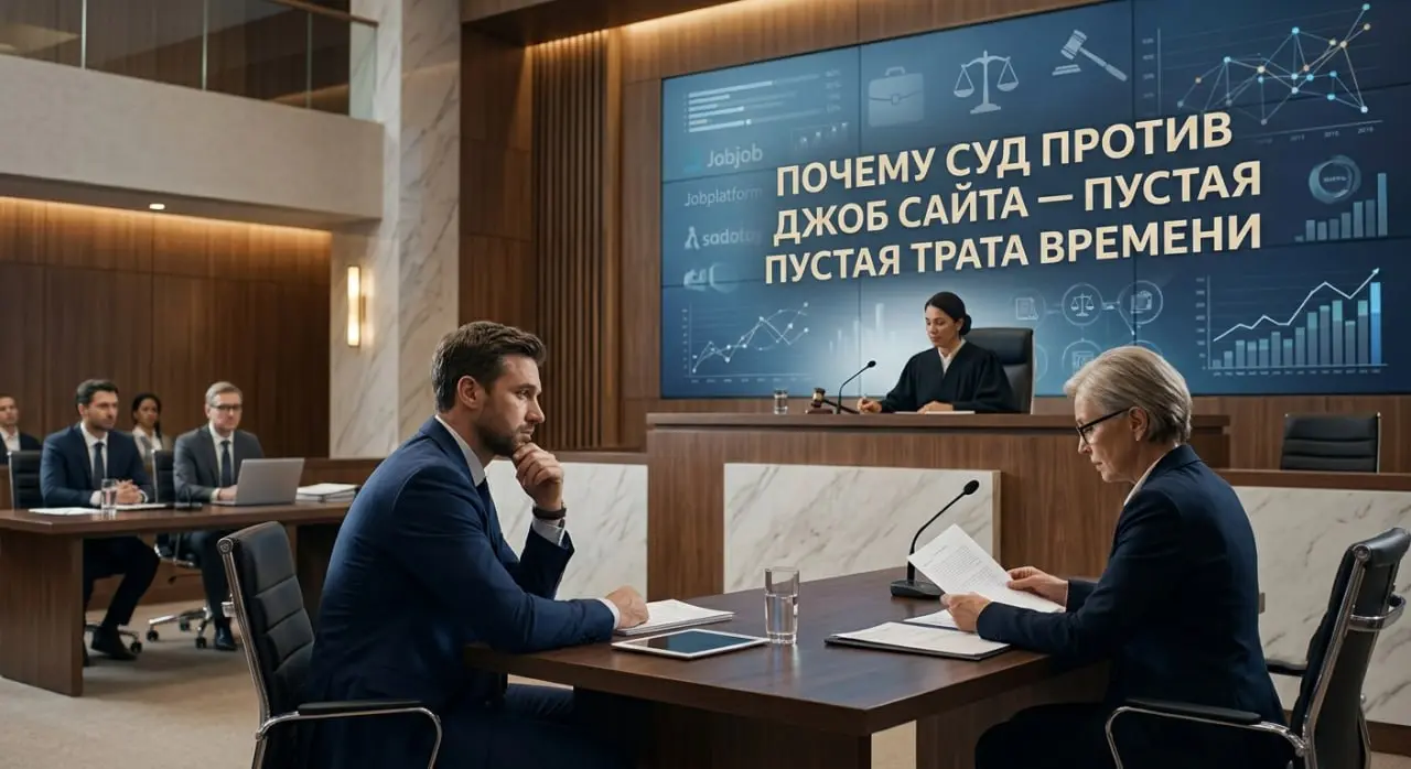 ПОЧЕМУ СУД ПРОТИВ ДЖОБ САЙТА ПУСТАЯ ТРАТА ВРЕМЕНИБывало ли у вас такое когда вы нажимали «Откликнуться» на вакансию и чувствовали себя почти принятым? Было ощущение, что:«Ну всё, я в игре, они обязаны... | Сетка — социальная сеть от hh.ru