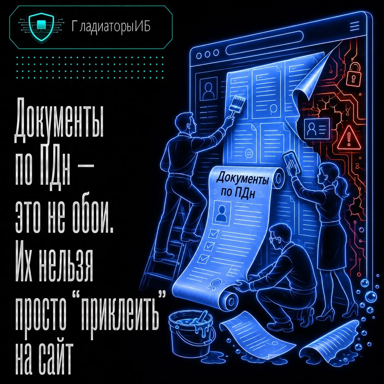 🖥 Иногда бизнес пытается закрыть тему персональных данных так: скачать шаблон политики, заменить название компании, поставить на сайт и выдохнуть.
На вид — порядок | Сетка — социальная сеть от hh.ru