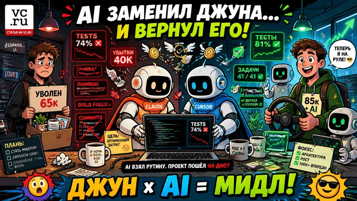 Почему ИИ не заменит человека: реальный кейс. | Сетка — социальная сеть от hh.ru