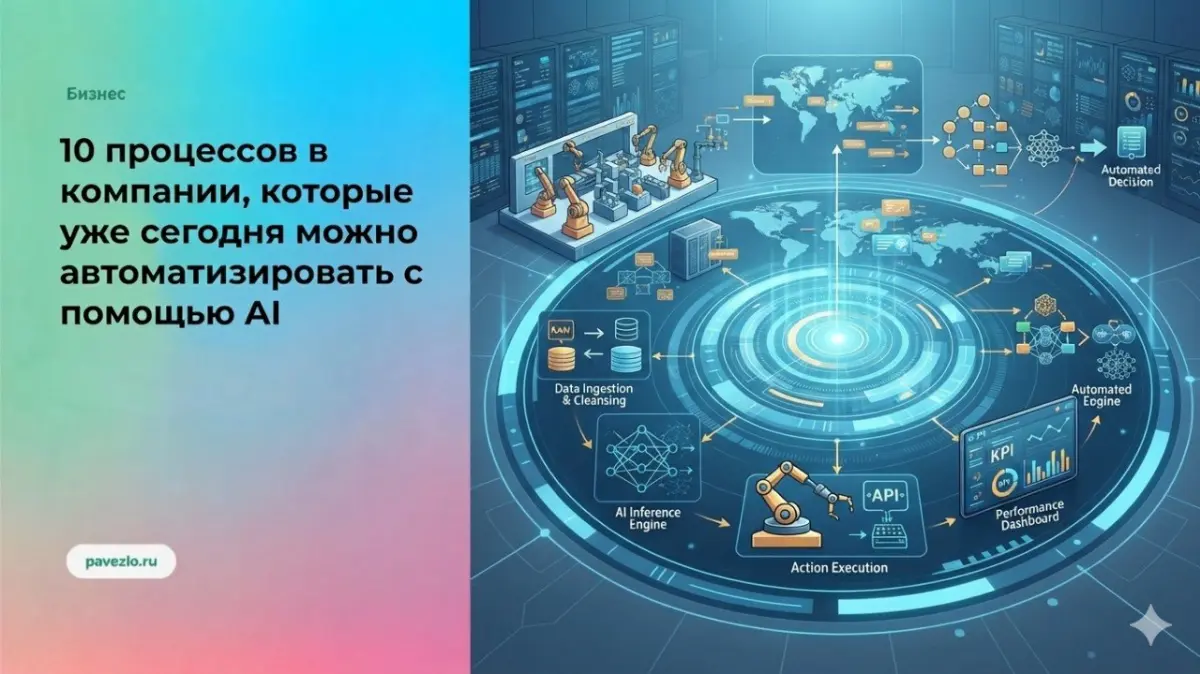 10 процессов, которые можно автоматизировать с помощью AI | Сетка — социальная сеть от hh.ru