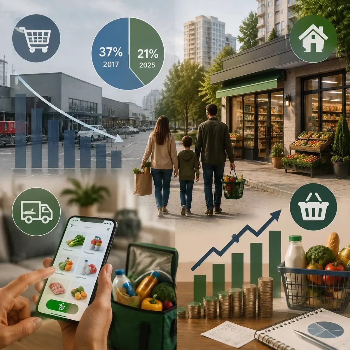 🛒 Трансформация розничной торговли: | Сетка — социальная сеть от hh.ru