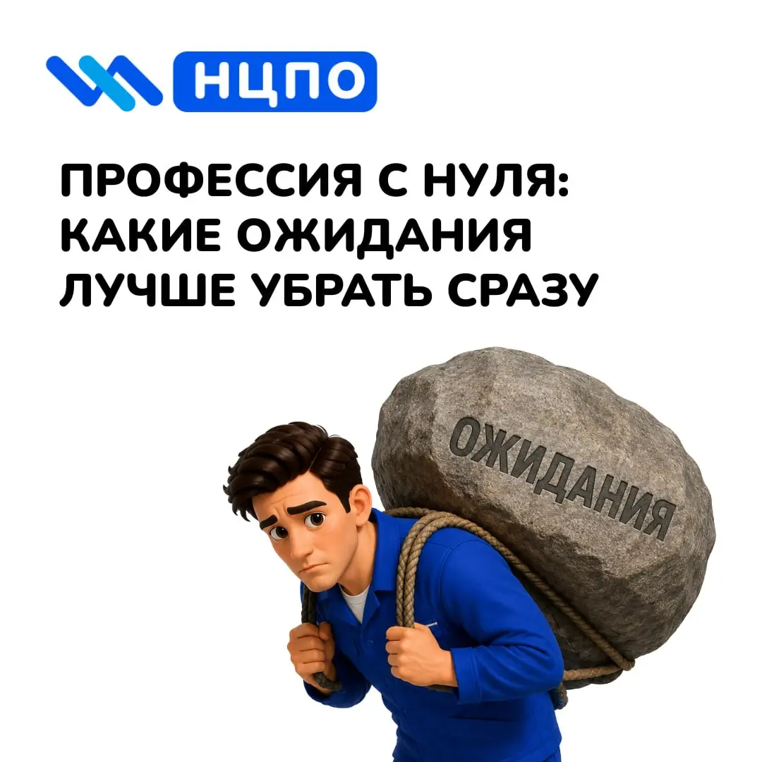 🧩 Профессия с нуля: какие ожидания лучше убрать сразу
Новое направление легче начинать без лишнего давления. Часто мешает ожидание, что всё получится быстро и без ошибок | Сетка — социальная сеть от hh.ru