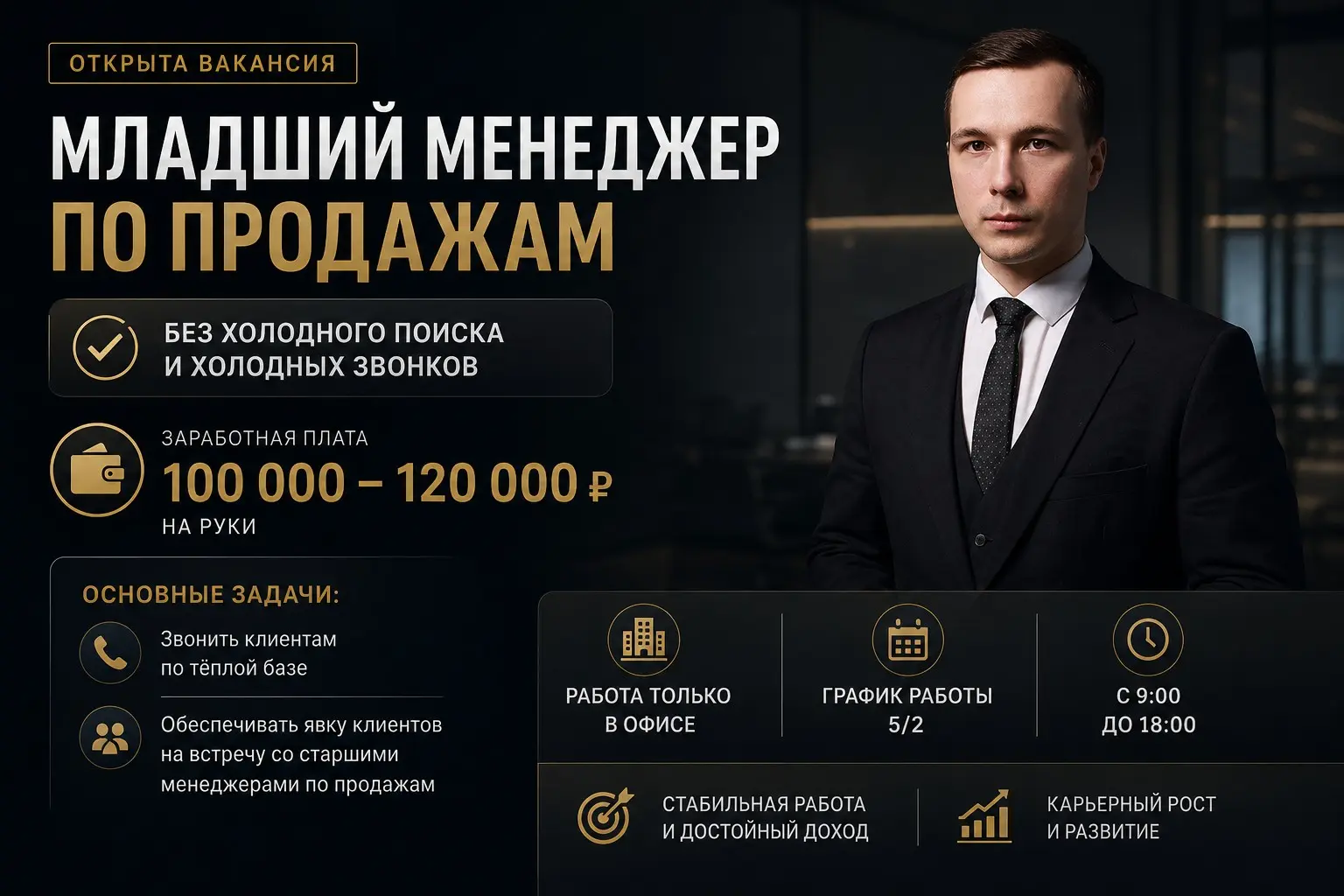 ВАКАНСИЯ ДНЯ | Сетка — социальная сеть от hh.ru