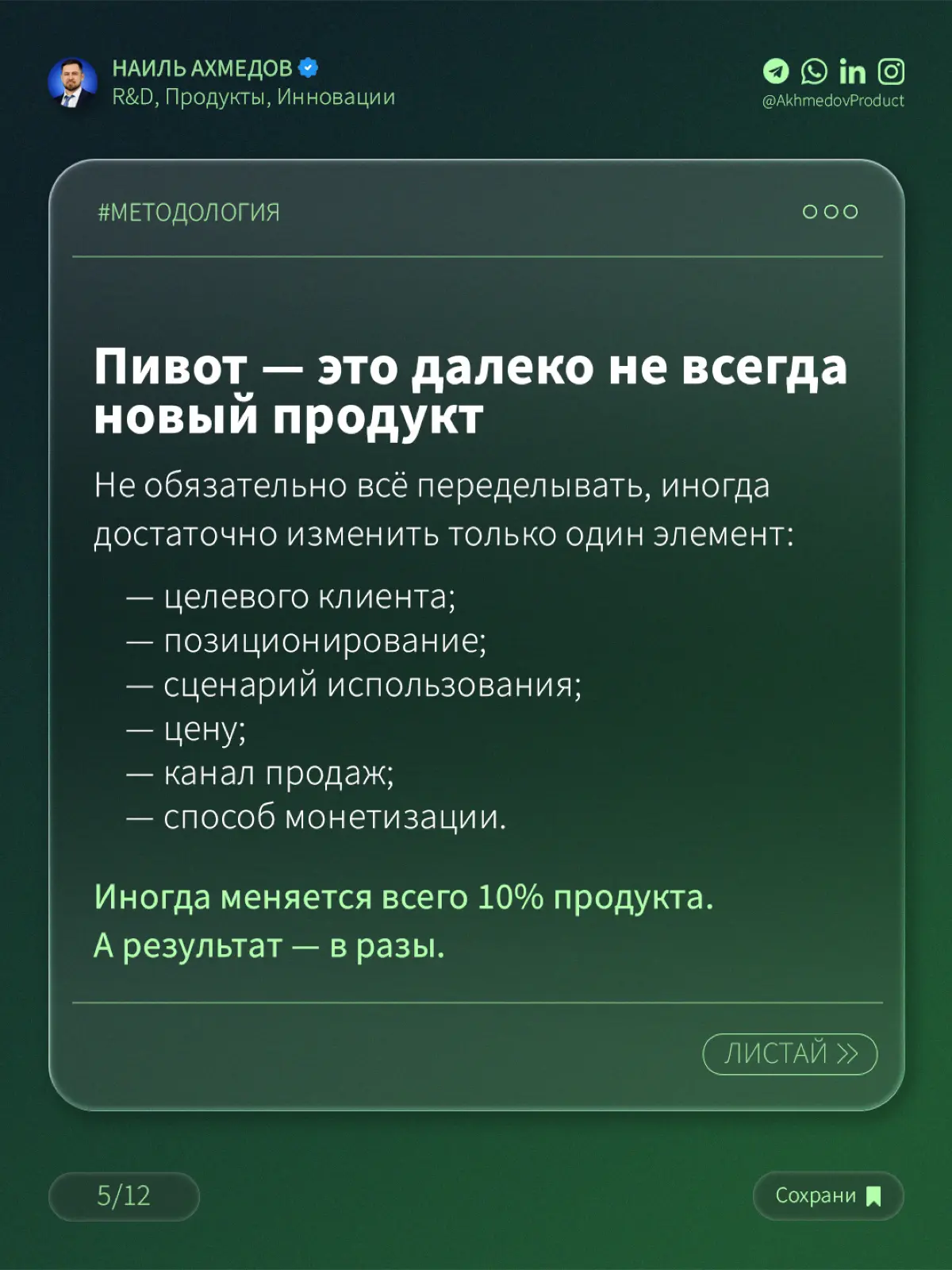 Многие думают, что пивот — это признание ошибки. | Сетка — социальная сеть от hh.ru