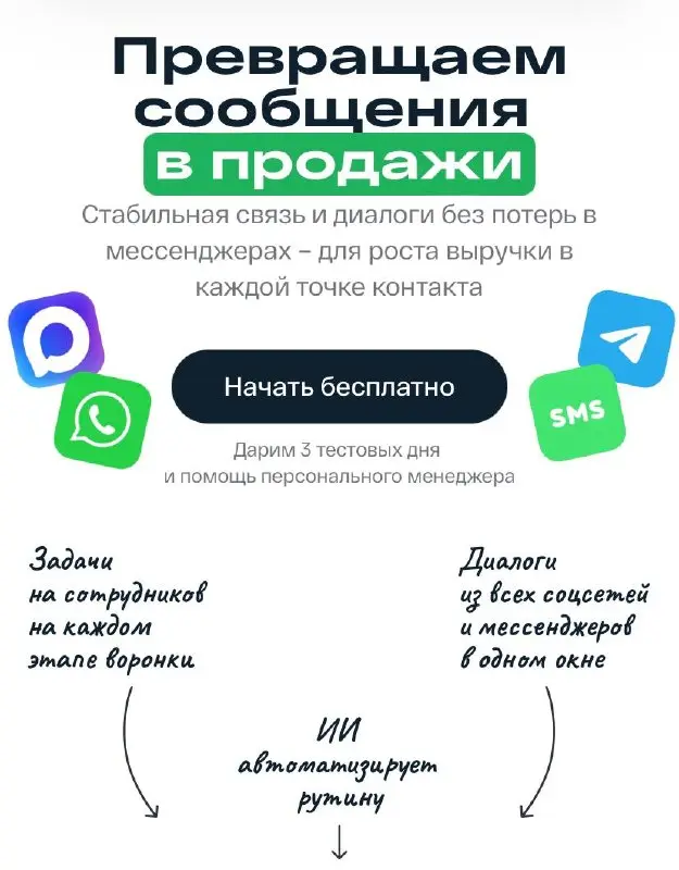 Зачем клинингу CRM?
Рассказываю на своём примере 👇
В начале я работала без CRM. Все заявки в WhatsApp, в Telegram, ВКонтакте, Авито в заметках, в голове.
Казалось, что так проще | Сетка — социальная сеть от hh.ru