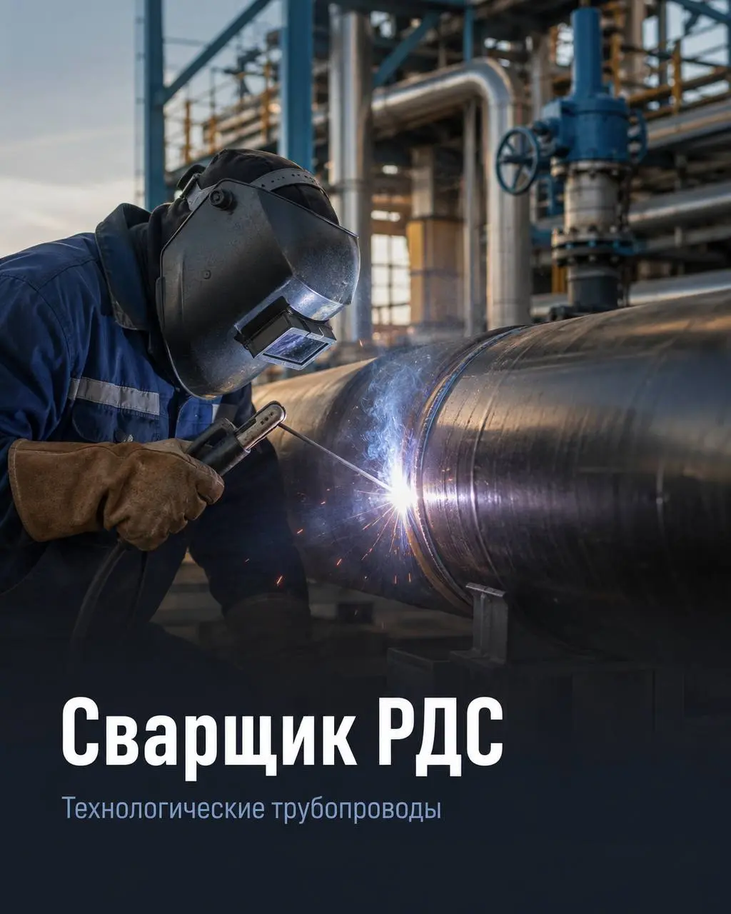 СВАРЩИК РУЧНОЙ ДУГОВОЙ СВАРКИ НА ТЕХНОЛОГИЧЕСКИЕ ТРУБОПРОВОДЫ
От 180 000₽
ООО «Строительные Инновации»
• Москва
• Строительство
• +79261237172
Полное описание вакансии размещено в Телеграм и Макс | Сетка — социальная сеть от hh.ru