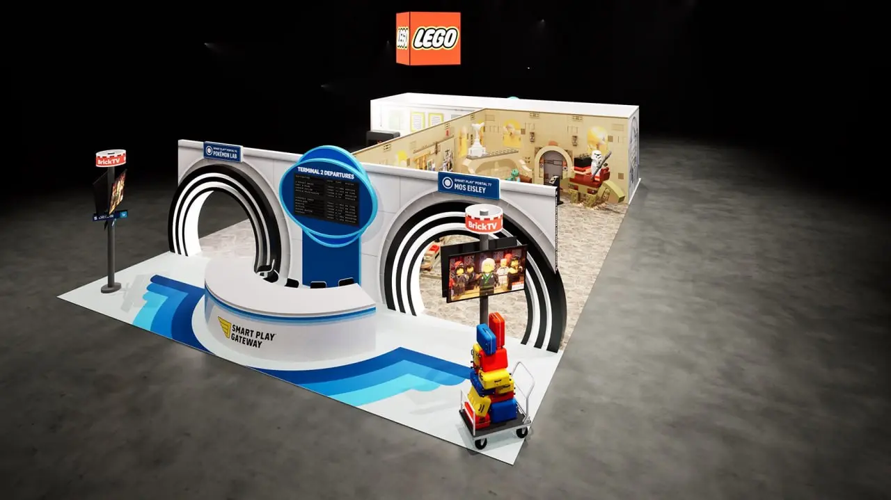 Эволюция кирпича
На San Diego Comic-Con LEGO построил SMART Play Gateway — межмировой терминал, через который посетители попадали в лабораторию Pokémon и кантину Мос-Эйсли из Star Wars | Сетка — социальная сеть от hh.ru