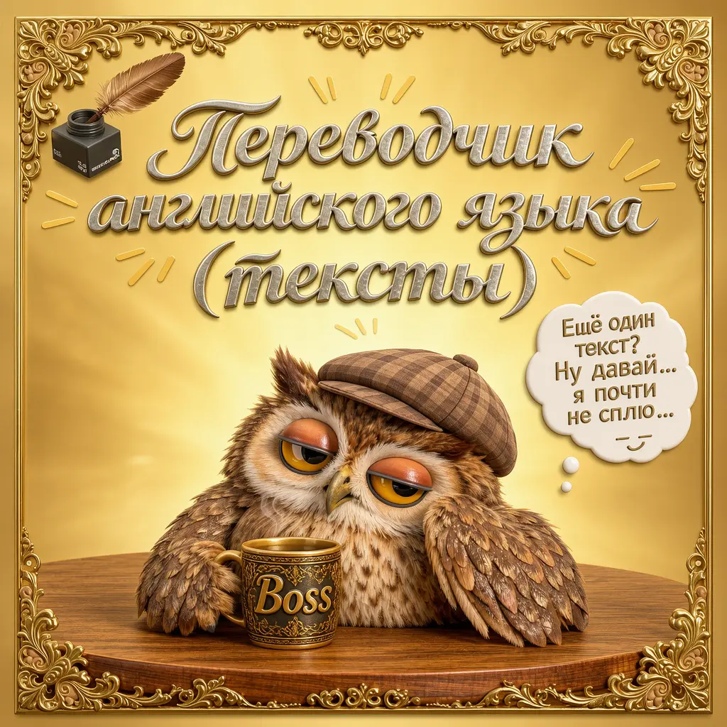 Переводчик английского языка (тексты) | Сетка — социальная сеть от hh.ru