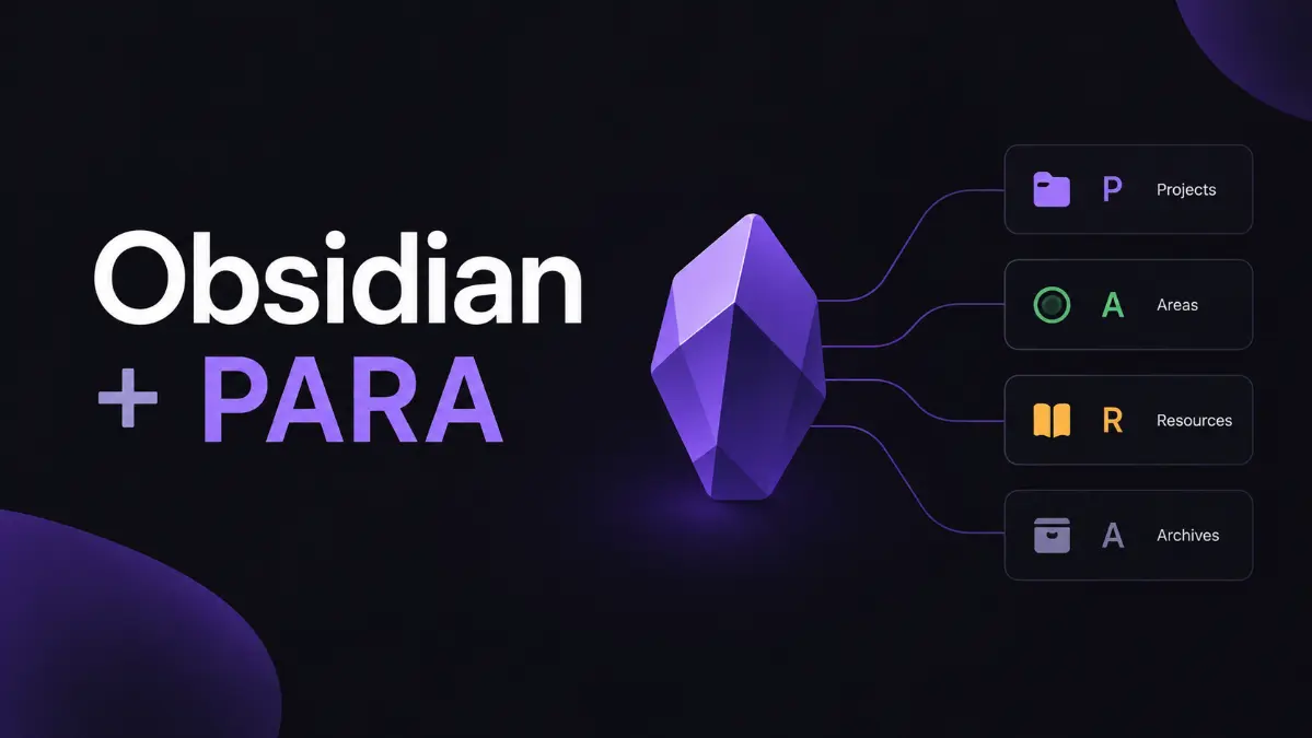 Obsidian+PARA или как навести порядок в заметках | Сетка — социальная сеть от hh.ru