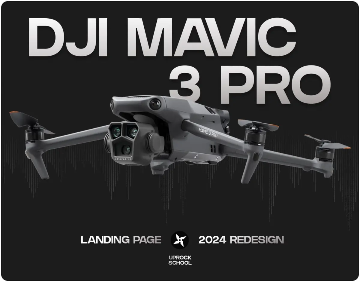 Привет!
Делюсь кейсом дизайна лендинга DJI MAVIC 3 Pro | Сетка — социальная сеть от hh.ru