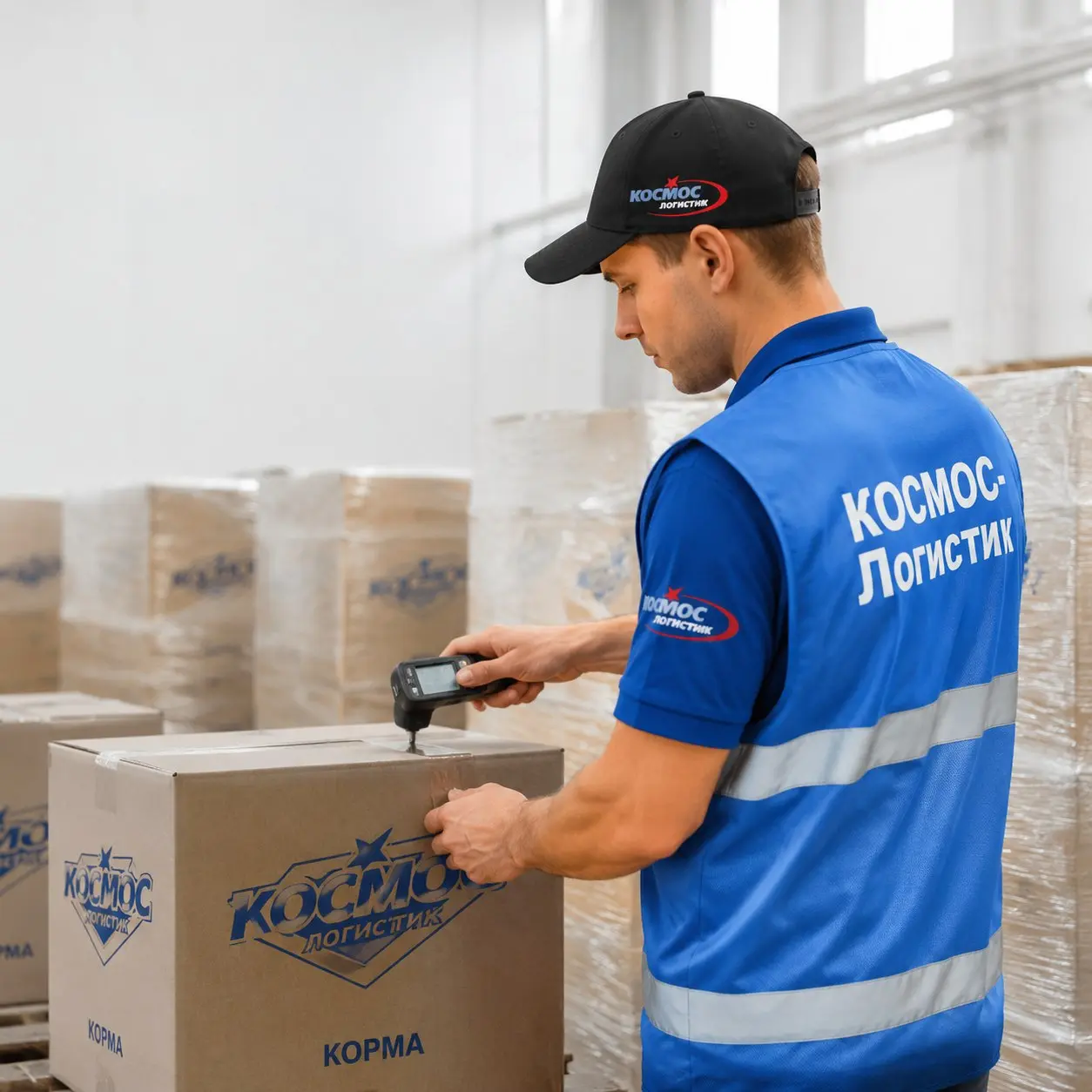 Защита зоотоваров при перевозке
От запахов и вредителей мы в Космос Логистик советуем плотную обмотку паллет стрейч-пленкой (от 90 ₽). Храните корма на поддонах вдали от стен до 6 месяцев | Сетка — социальная сеть от hh.ru