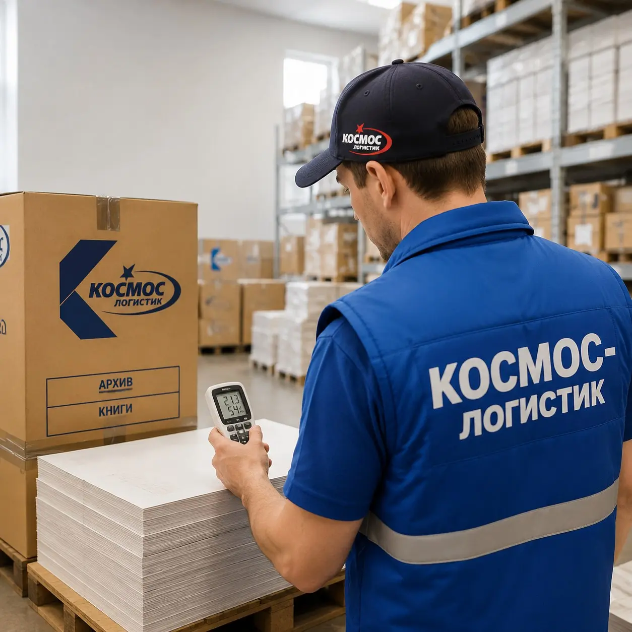 Контроль влажности на складе
Держите влажность для бумаги 45-55%. Мы в Космос Логистик вешаем гигрометры на высоте 1.5м каждые 50м и фиксируем данные 2 раза в день. Храним паллеты от 25 ₽ в сутки | Сетка — социальная сеть от hh.ru