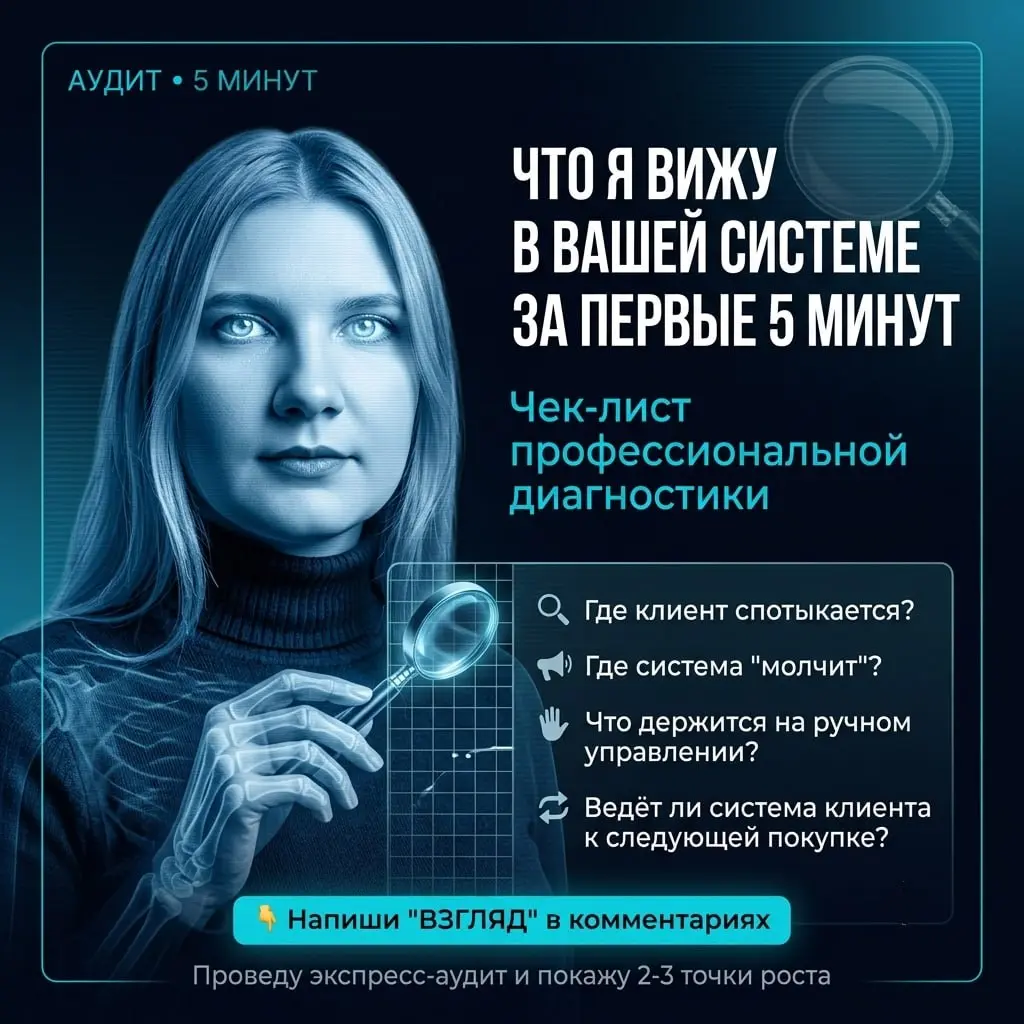 Что я вижу в вашей системе за первые 5 минут 🔍
Рассказываю, на что я обращаю внимание в первую очередь.
Спойлер: чаще всего это не бот и не воронка. А совсем другое | Сетка — социальная сеть от hh.ru