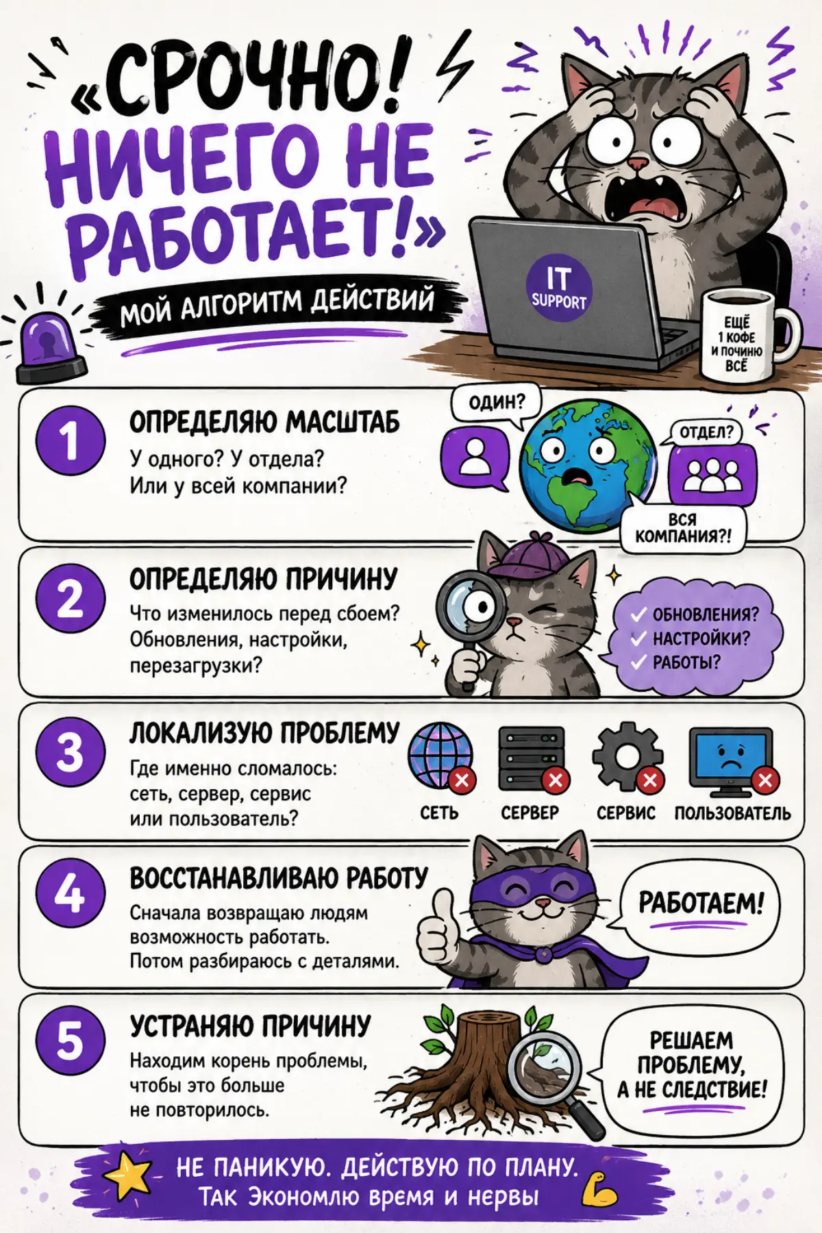 🚨 «Срочно, ничего не работает!» | Сетка — социальная сеть от hh.ru