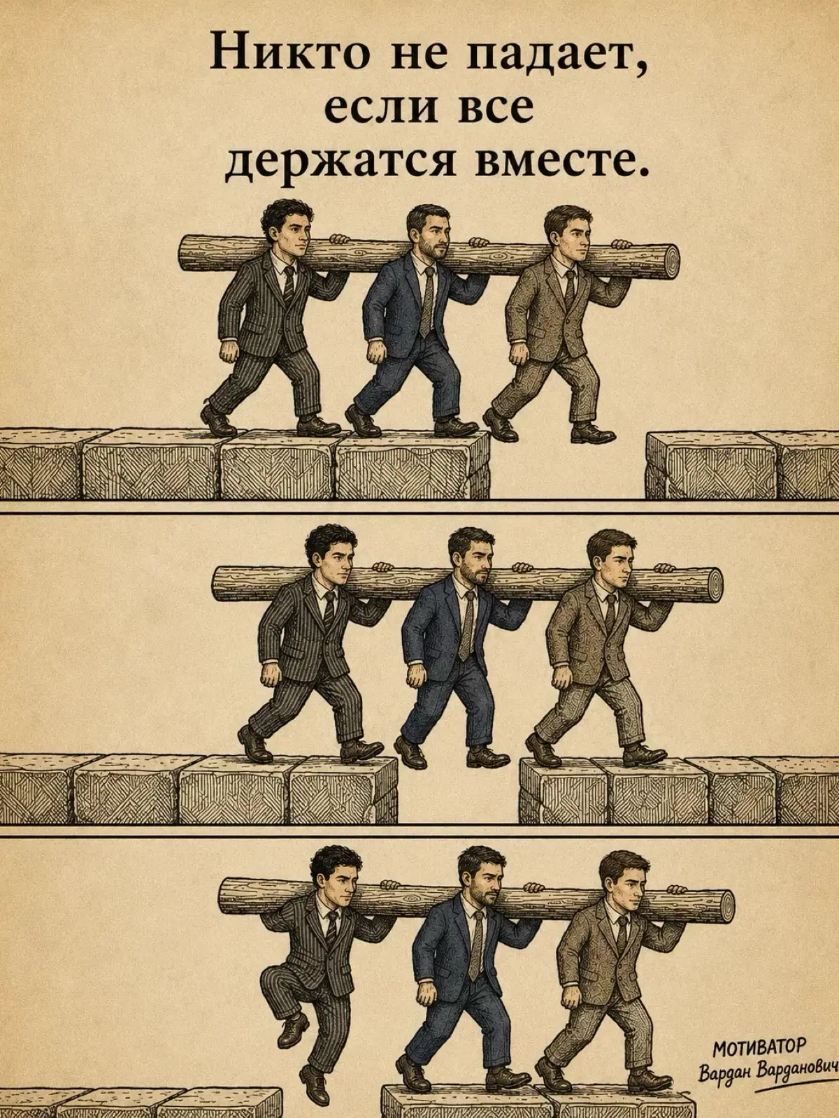 Командная работа — это не просто путь к успеху, это его основа.
Когда каждый вносит свой вклад, поддерживает других и движется к общей цели, результат становится по-настоящему сильным. | Сетка — социальная сеть от hh.ru